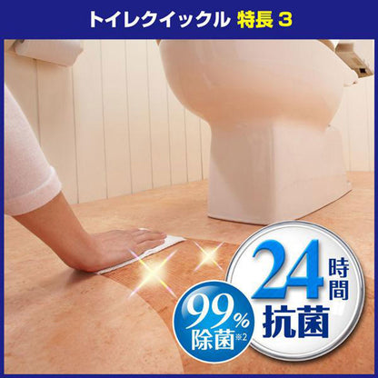 トイレクイックル 本体 / 詰め替え用 ミントの香り トイレ用掃除シート 花王