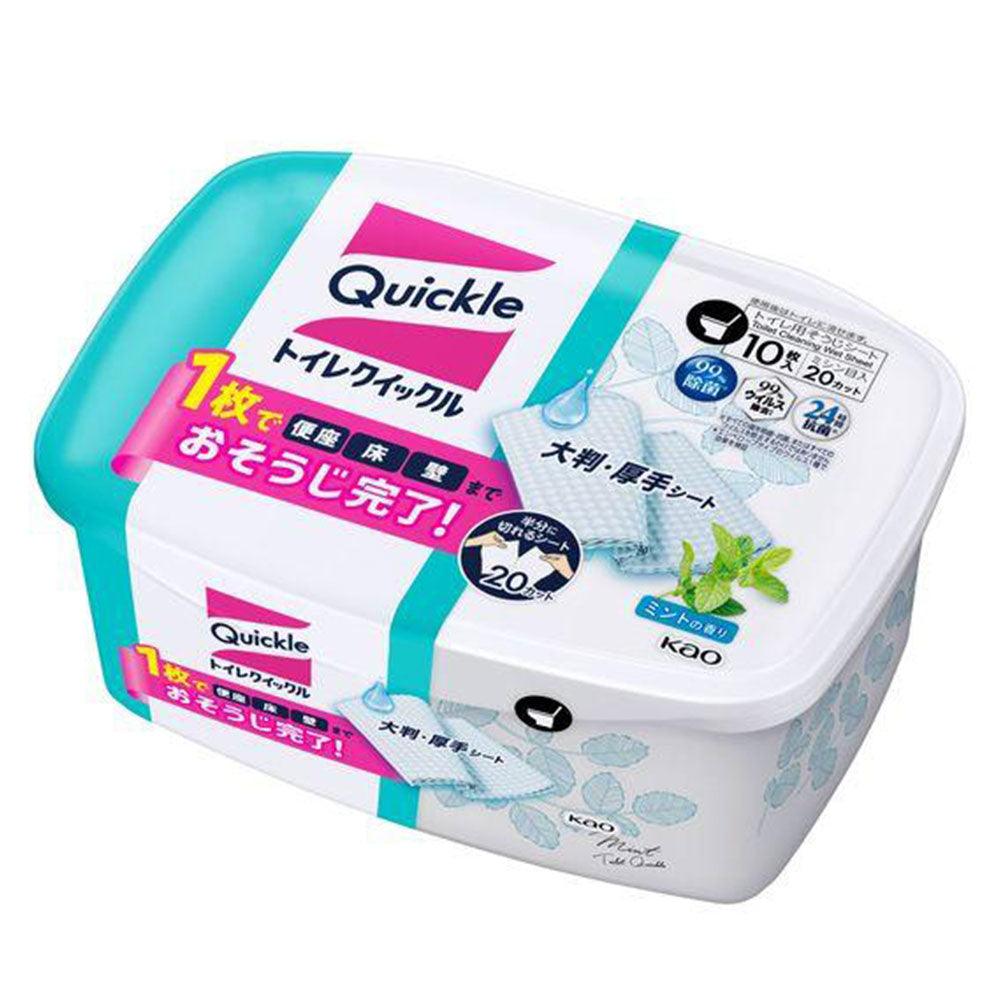 トイレクイックル 本体 / 詰め替え用 ミントの香り トイレ用掃除シート 花王