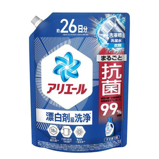 アリエールジェル 液体 つめかえ用 超特大 625g 洗濯用洗剤 P&G