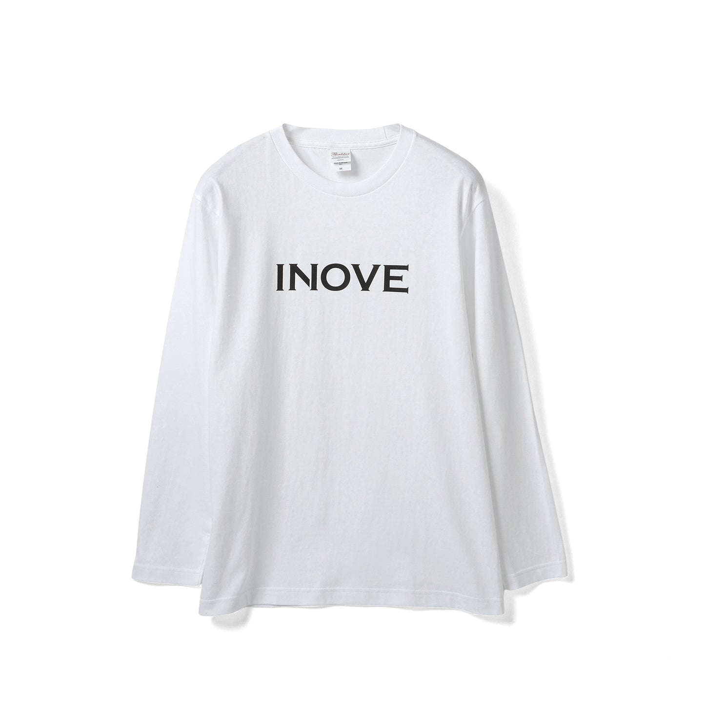 INOVE オリジナル 長袖Tシャツ 5.6oz ホワイト