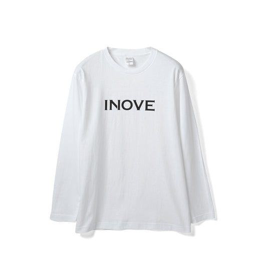 INOVE オリジナル 長袖Tシャツ 5.6oz ホワイト