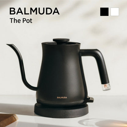 BALMUDA The Pot 電気ケトル ブラック / ホワイト 全2色 バルミューダ